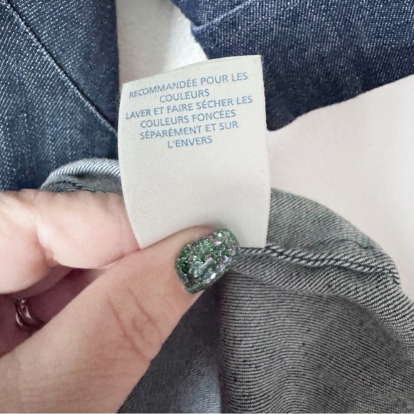 Boden Rhea Denim Midi Dress size 14L - Picture 9 of 12